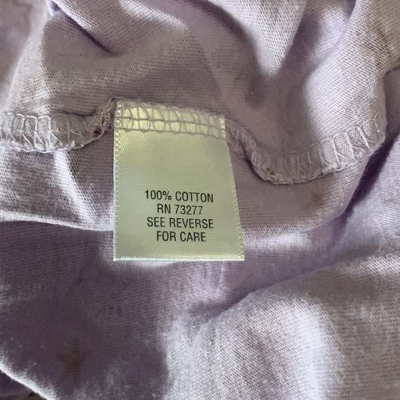 Cute purple star top - Picture 4 of 7